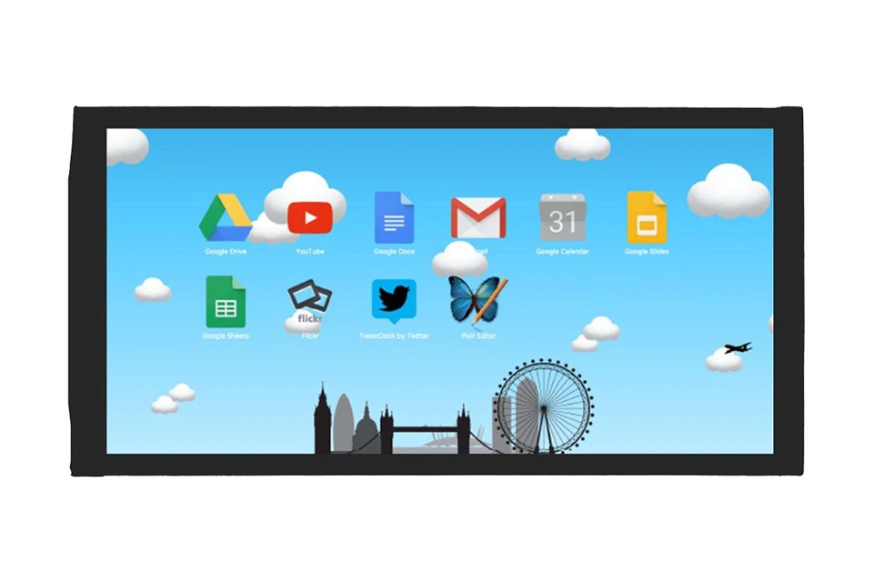 Anzeigebildschirm für medizinische Geräte