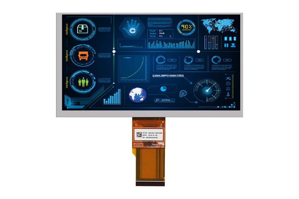 6.75 Inch 16：9 Automotive Lcd TFT LCD Module